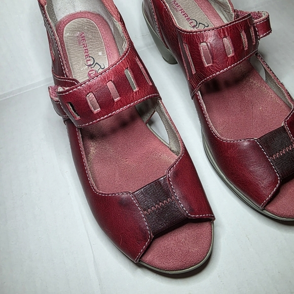 Merrell Evera Chase Sandals 6 Red - Picture 3 of 9